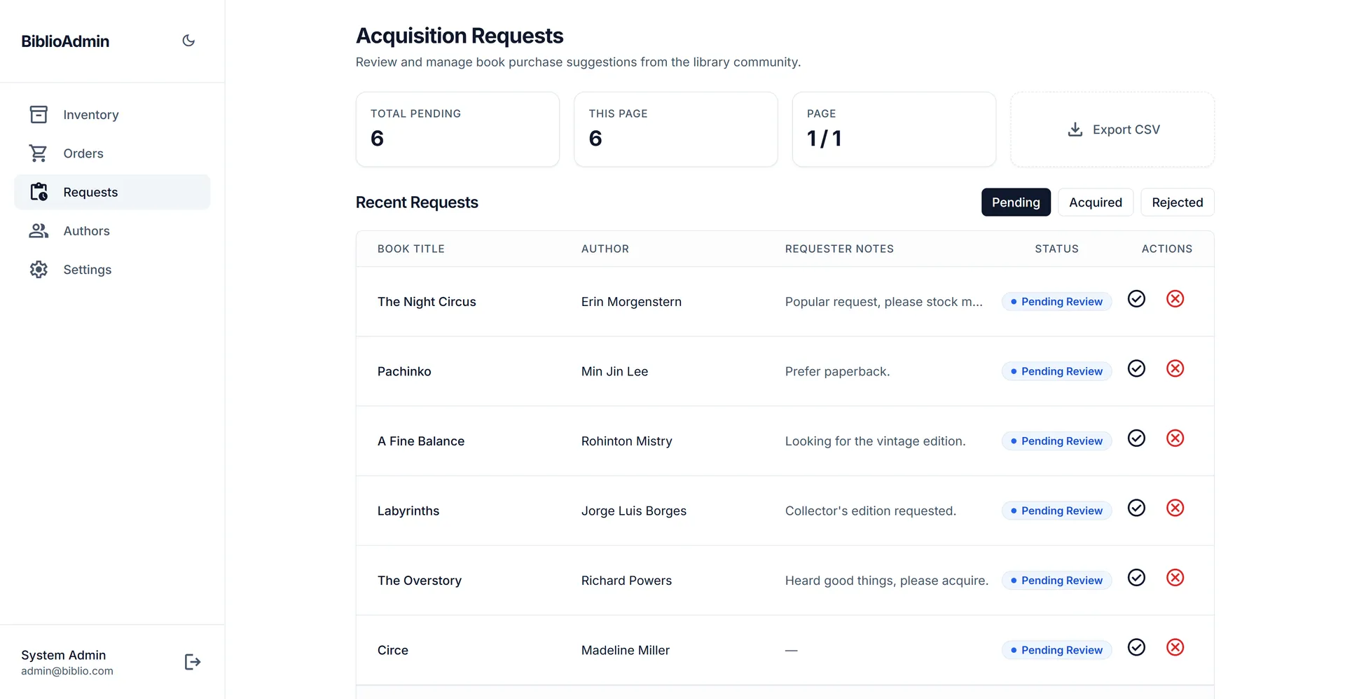 Library Management System screenshot 7